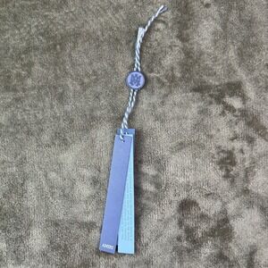 AMIRI Garment Hang Tag Swing Tag Blue Gray Luxury Clothing Replacement Authentic